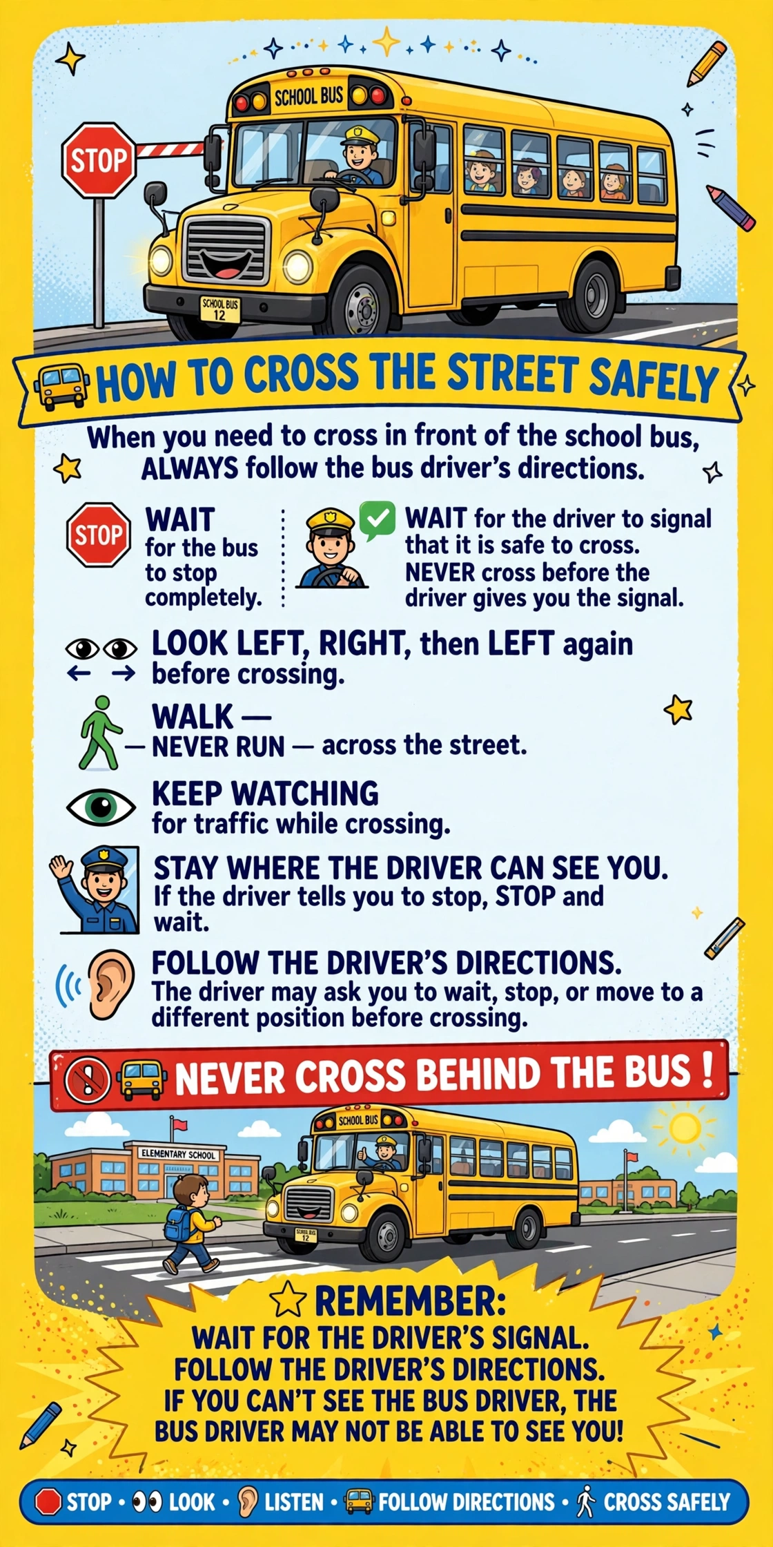 How to Cross Safely